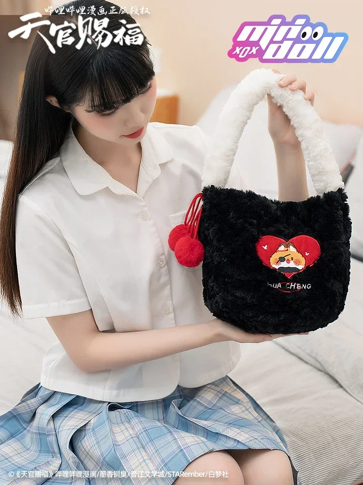 

Женская сумка-мешок из плюша Tianguan Bless Xie Lianhua Cheng
