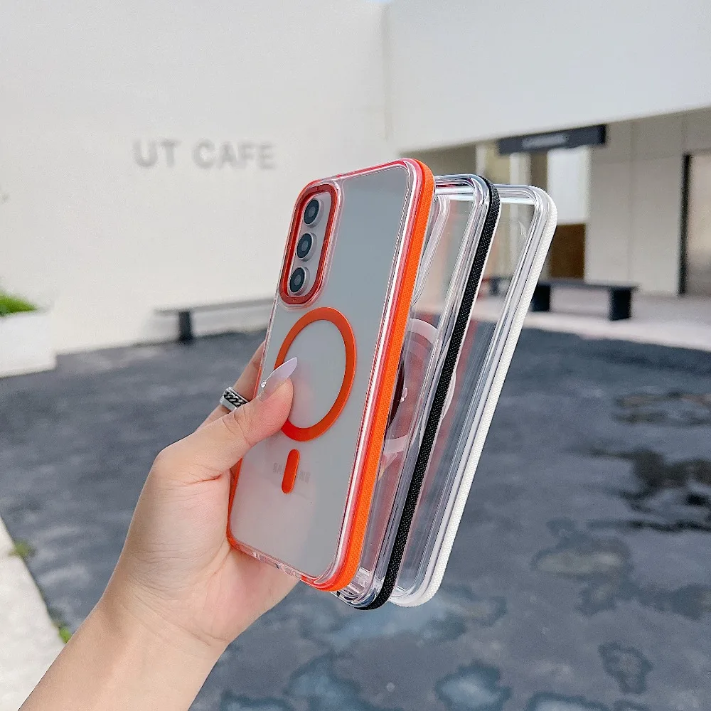 MagSafe Magnetic Wireless Charging Clear Case