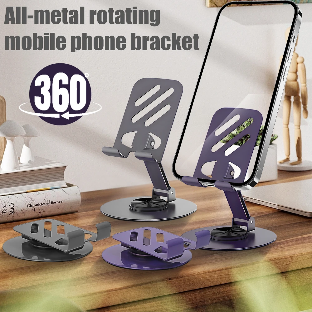 Supporto Telefono In Alluminio - 2 Pezzi, Regolabile, Per Scrivania - Foto 5