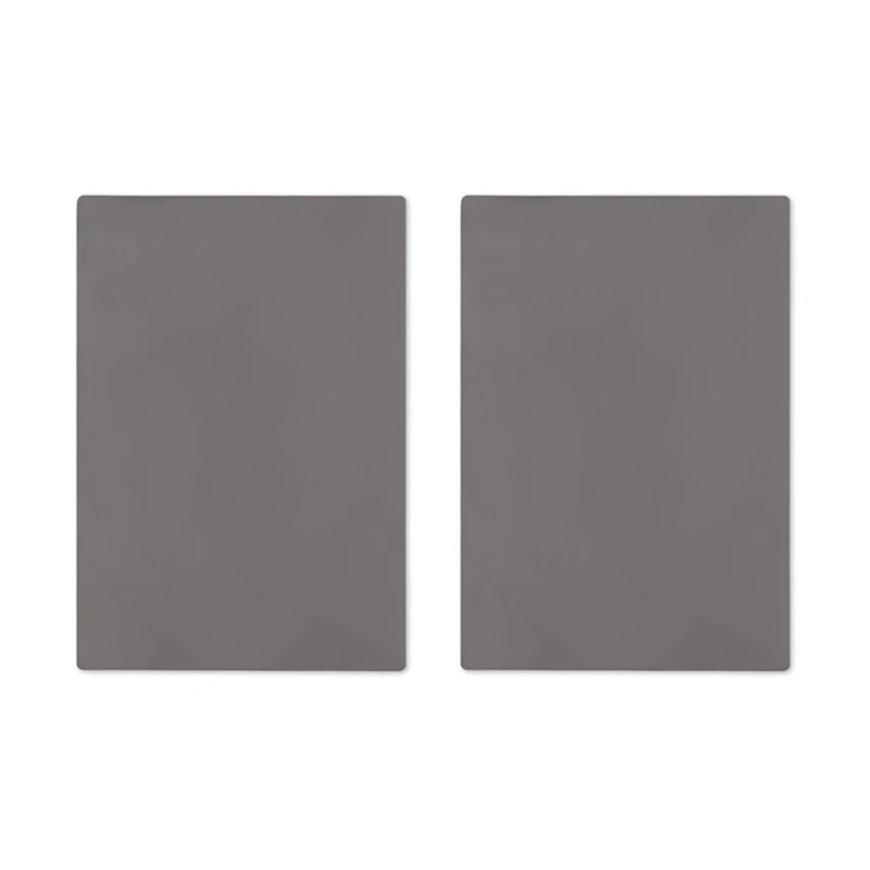 

2X Rubber Stamp Sheet For Lasers Engraving Machine With A4 Size 2.3Mm (Dark Gray)