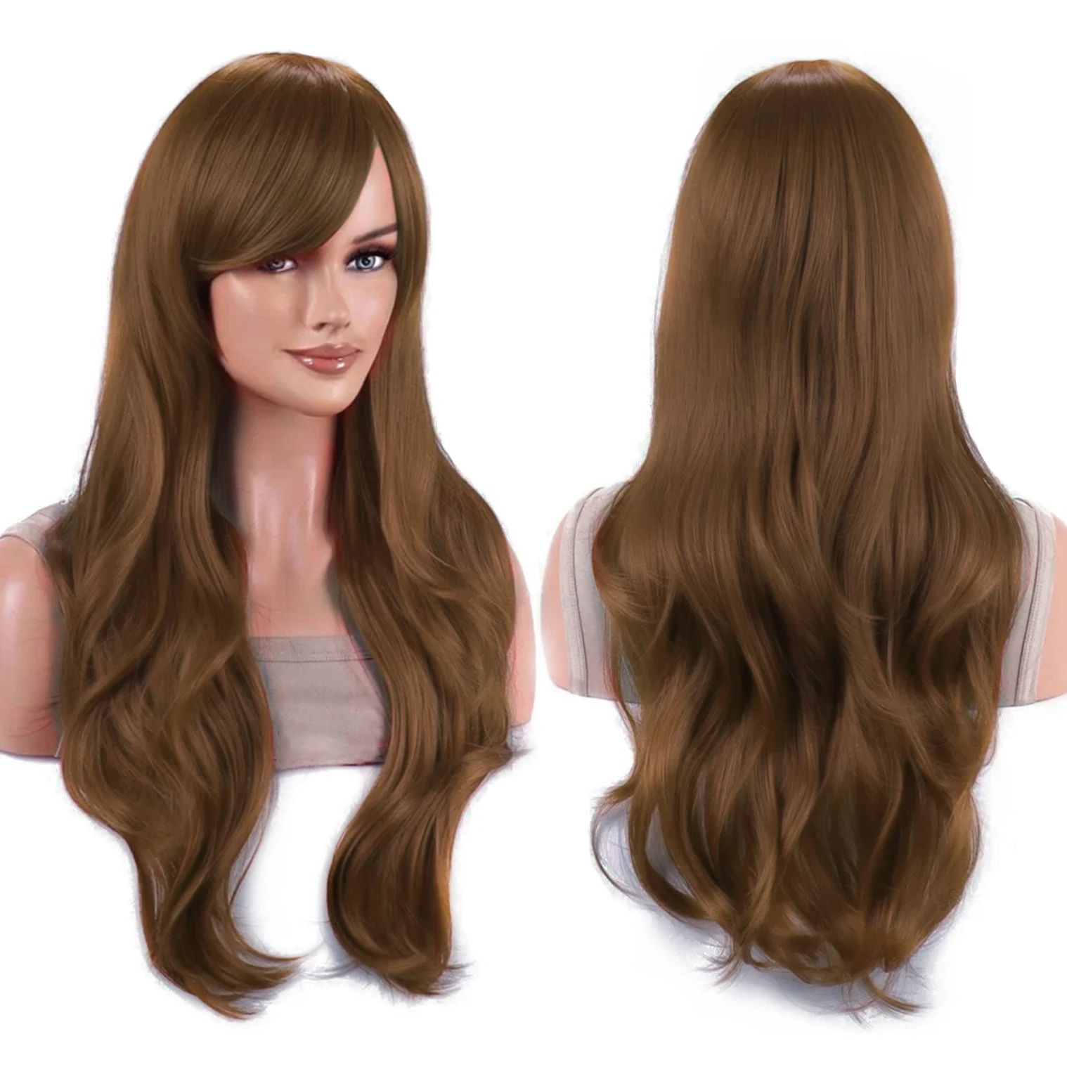 Muted Lavender Wavy Lolita Cosplay Wig