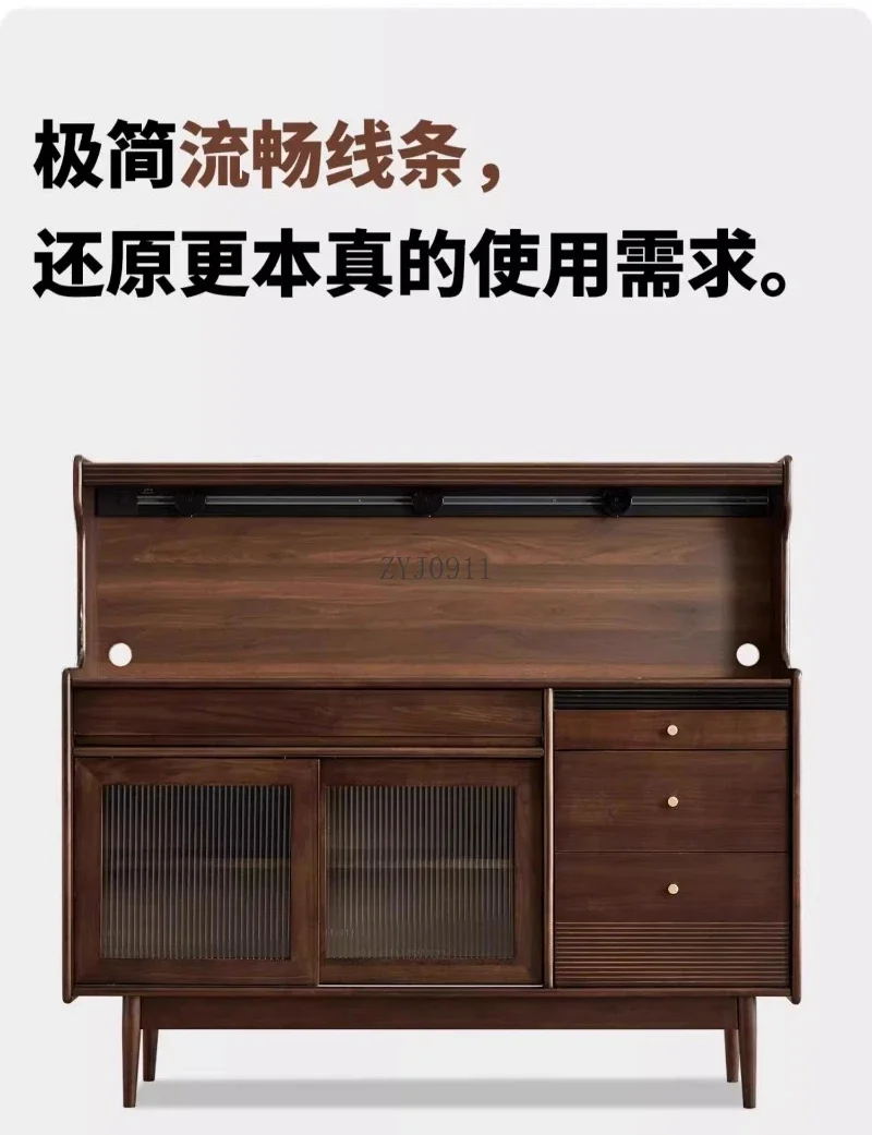 *Sideboard Living Room Kitchen Wooden Storage Credenza et Home Organizer Coffee Corner Cupboard Mobile Furniture