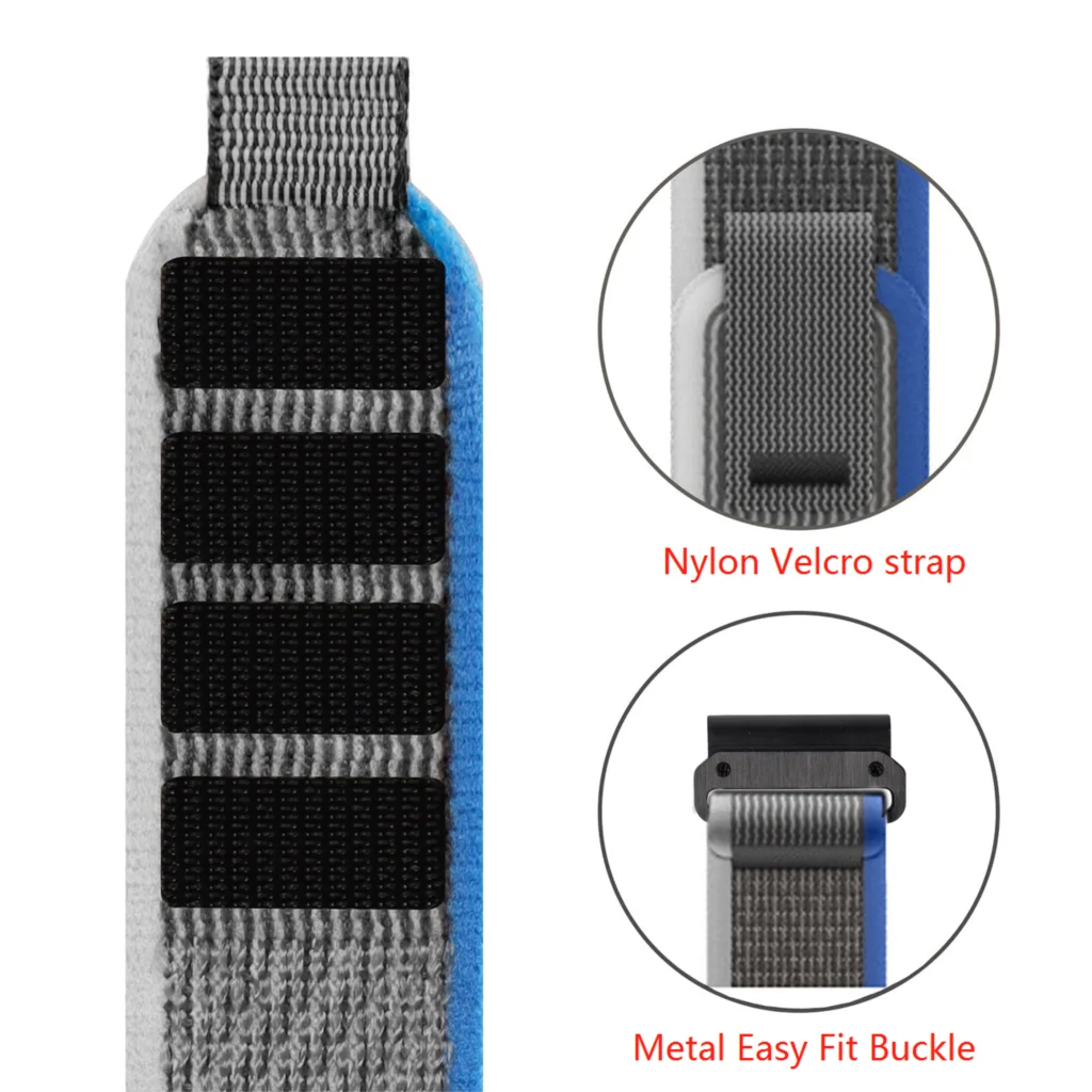 Nylon Braided Strap - Quickfit Band, Multi-Size Options