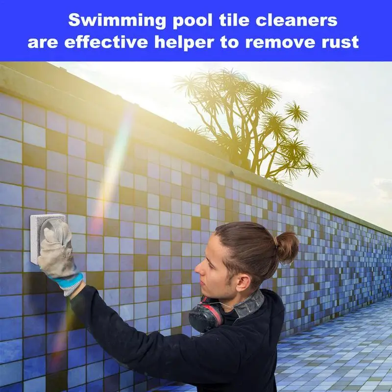 Pools Pumice Stone Pumice Stone For Cleaning Handheld Grout & Concrete Cleaning Calcium Remover For Pool Tile