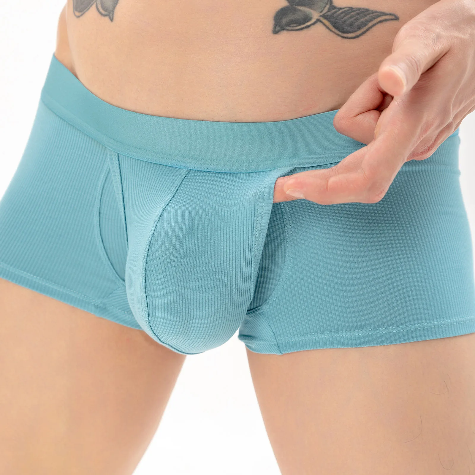 

New Sexy Men Open Front Underwear Boxers Shorts Penis Pouch Soft Panties Cuecas calzoncillos hombre Underpants Boxer Lingerie