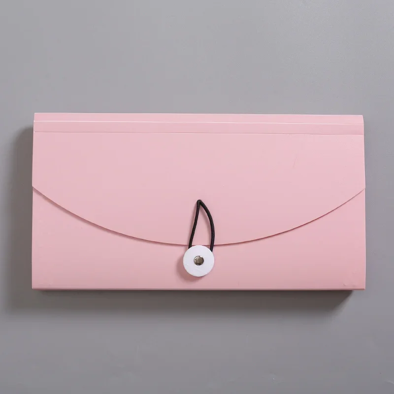 B6 PP File Folder file folder Document Bag Receipt File Expanding Wallet Bill Folder 13 Pockets Card Ticket Holder Organizer Office Supplies