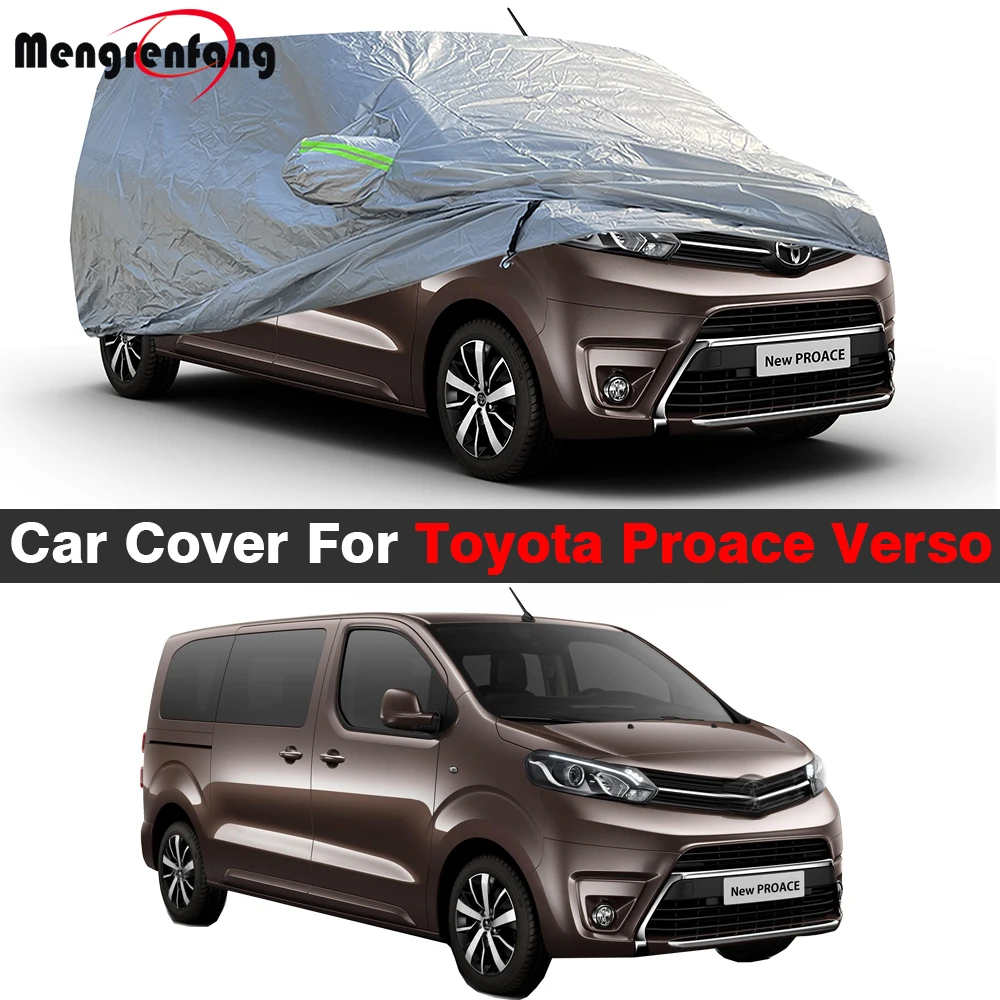 Copertura Per Auto Outdoor Sun Anti Uv Rain Snow Copertura Protettiva Antipolvere Per Toyota Proace Verso 2007-2025