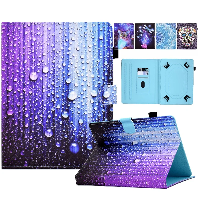 Tablet Protect Case Flip Holder Leather Cover For All Ipad 7.9/9.7/10.2/10.5 Samsung Tab Huawei Lenovo Tab 7 Inch 8 Inch 10 Inch