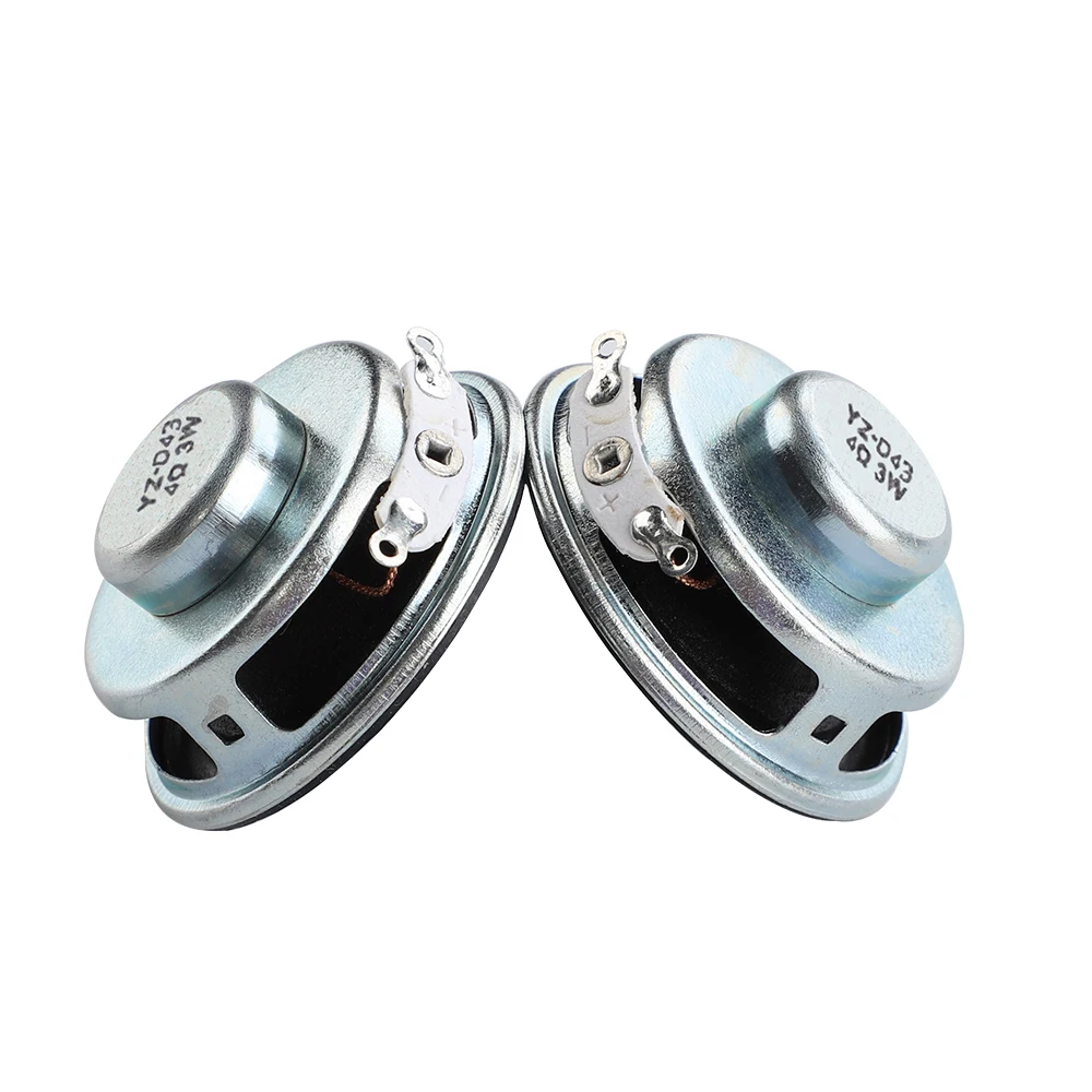 Mini Portable Speakers 2Pcs 1.5 Inch 40MM 4 Ohm 3W Full Range Audio Speaker Stereo Sound Home Theater Loudspeaker mini bluetooth speaker,portable speaker,mini sound box,audio speaker