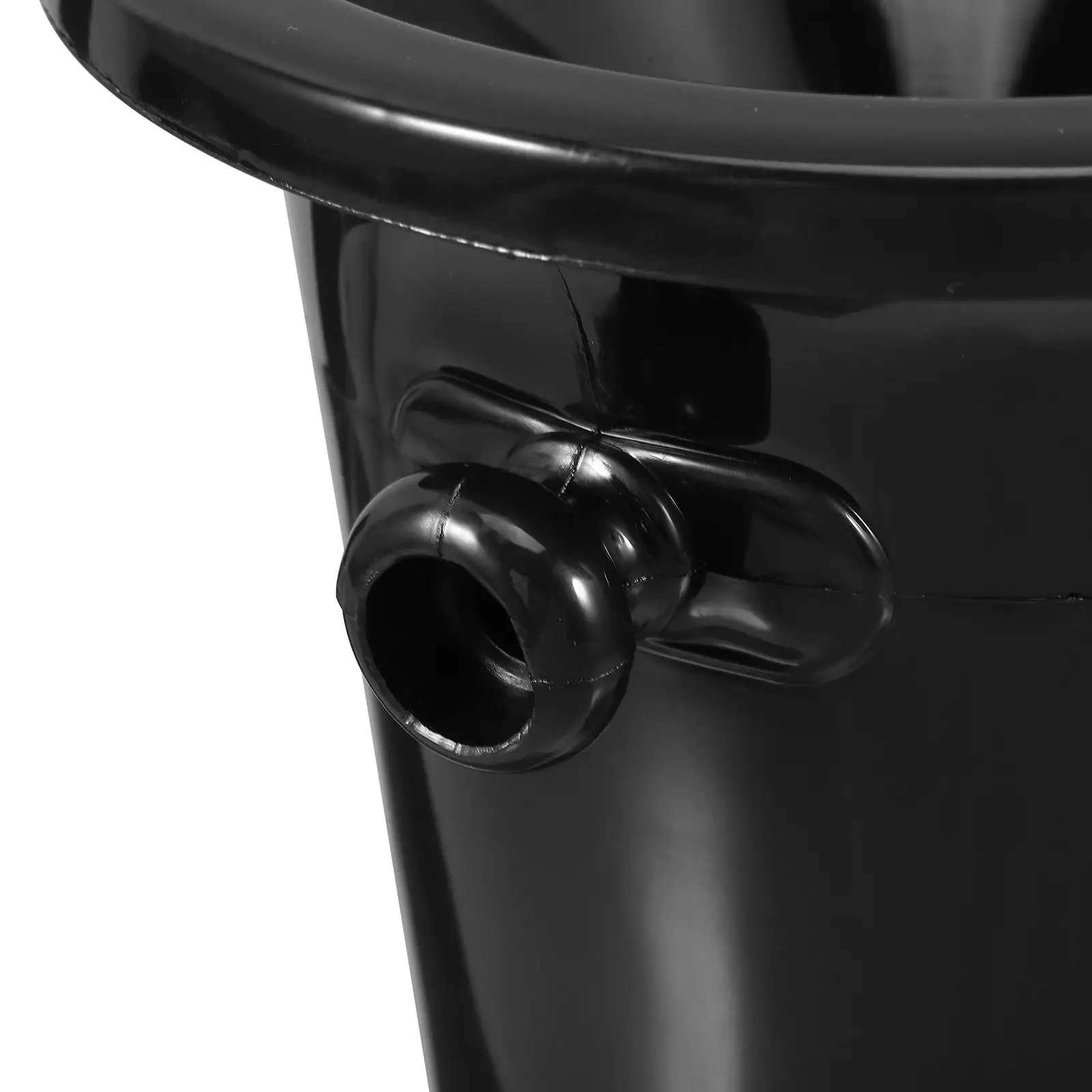 4 Pcs Tasting Spittoons Plastic Buckets Lids Big Round Mouth Funnel Design for Parties Cellars Bars Eco Material