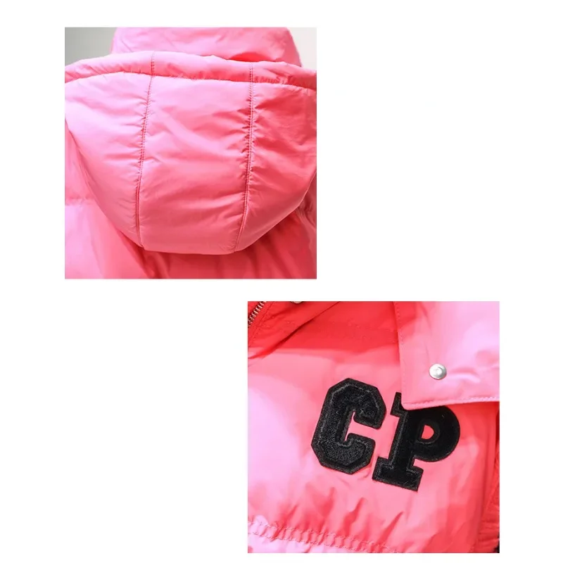 2024 New Women Down Jacket Winter Coat Female Mid Length Version Parkas Loose Thick Outwear Hooded Fashion Versatile Overcoat