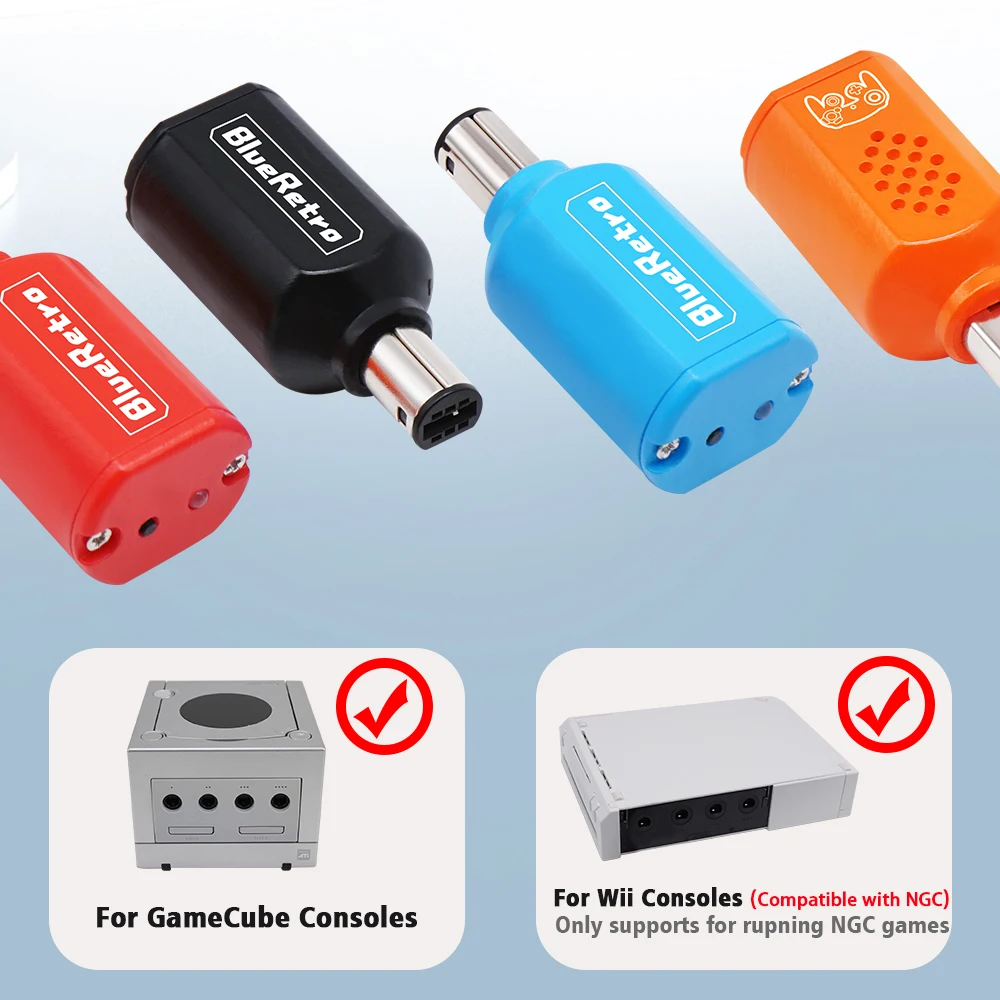 RetroScaler BlueRetro 무선 컨트롤러 어댑터 NGC GameCube 콘솔-PS3 PS4 PS5 스위치 Pro Gamesir T4 Pro Contorller 이미지 2