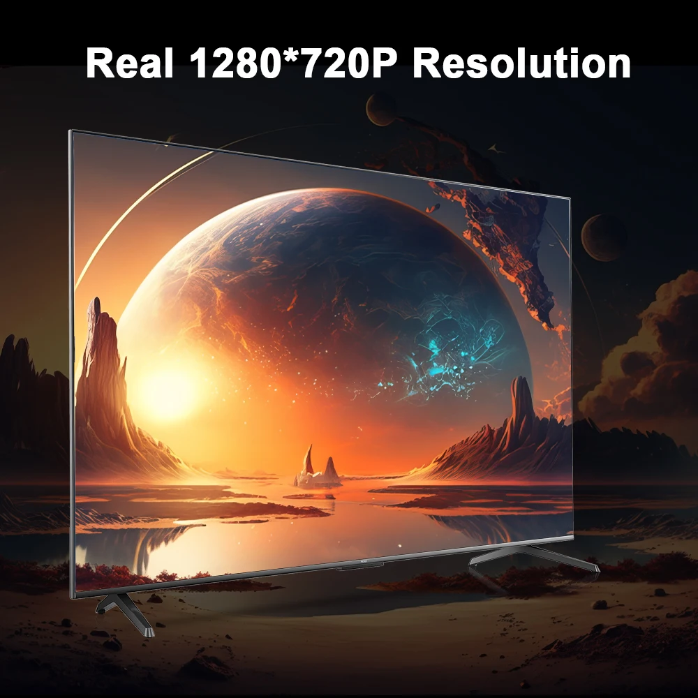 Фото Xiaomi проектор Android 11 WiFi 200 ANSI 4K Allwinner H713 HY300 BT5.0 1080P 1280x720P домашний кинотеатр наружный портативный проектор №4