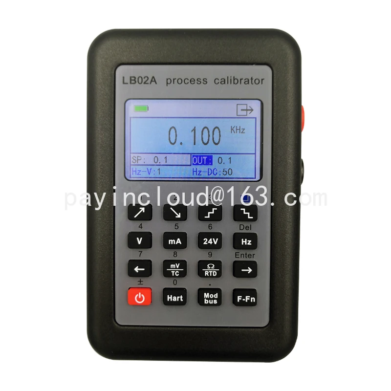

Точный Многофункциональный калибровщик LB02A, генератор сигналов PT100 4-20mA Loop 0-10V, калибровщик частоты температуры