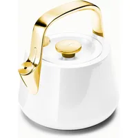 Caraway 2 Quart Whistling Tea Kettle - Durable Stainless Steel Tea Pot - Fast Boiling,Stovetop Agnostic-Non-Toxic,PTFE&PFOA Free 1