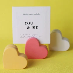 Heart Card Holder Silicone Mold for DIY Crafting and Office Decor (1pc)