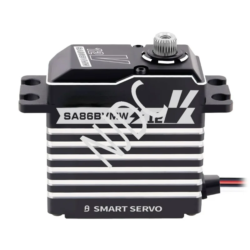 

SA86BVMW High Torque 60KG 12V Intelligent Waterproof Brushless Motor RC Racing Car Digital Programmable