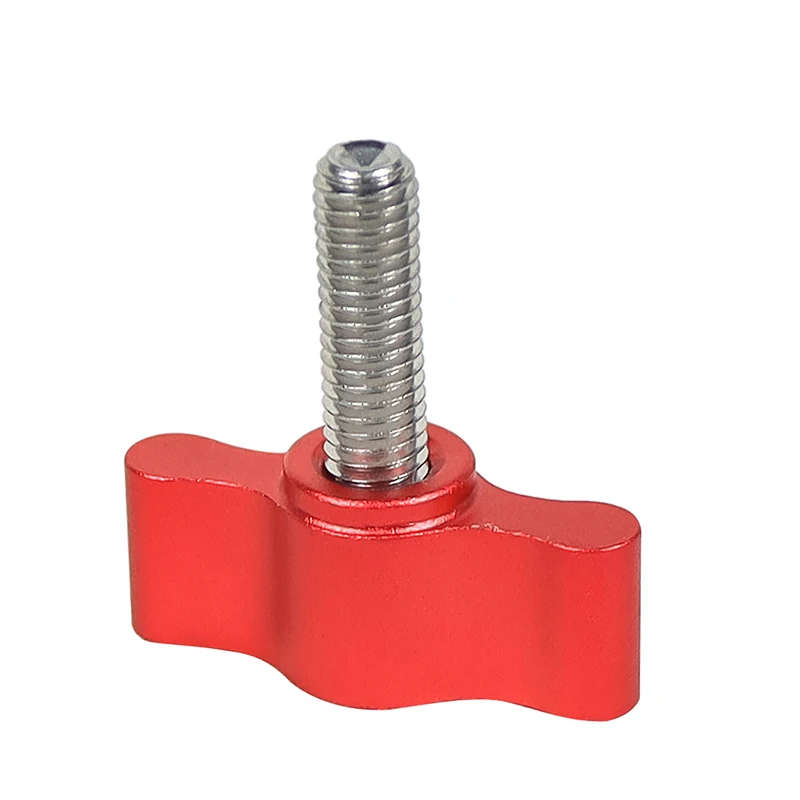 Aluminium Legierung Griff Schraube T Kopf Daumen M5 Gewinde Bolzen 15,5mm 18mm Für Gopro 11 Xiaoyi DJI OSMO action Kamera Zubehör – Detail 28