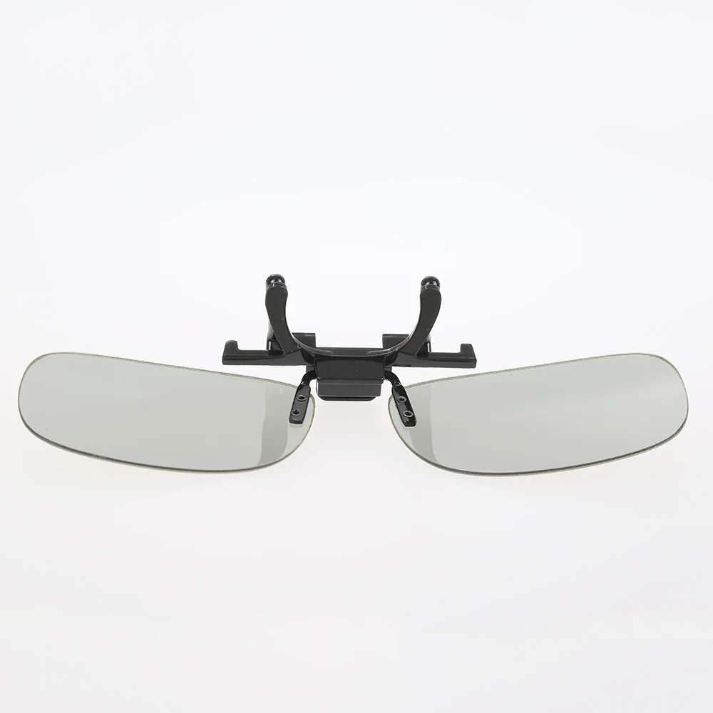 Passive Circular 3d Glasses For Movies Theater Cinema 3d Tv Stereo Polarized Lenses Clip-on