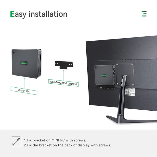 TRIGKEY Green G4 Mini PC Win11 Intel 11th Gen N100 with 16GB TRIGKEY Green G4 Mini PC Win11 Intel 11th Gen N100 with 16GB