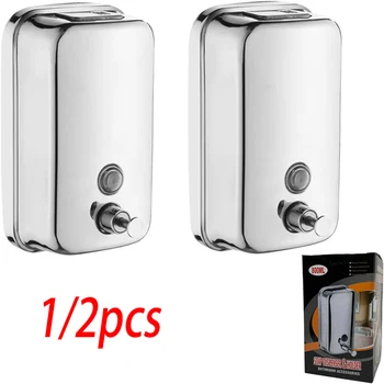 ที่ใส่แชมพูห้องน้ำขนาด500มล. ที่ใส่เครื่องจ่ายสบู่เหลวเจลอาบน้ำเจลล้างมือสำหรับเครื่องจ่ายสบู่เหลวติดผนัง 1