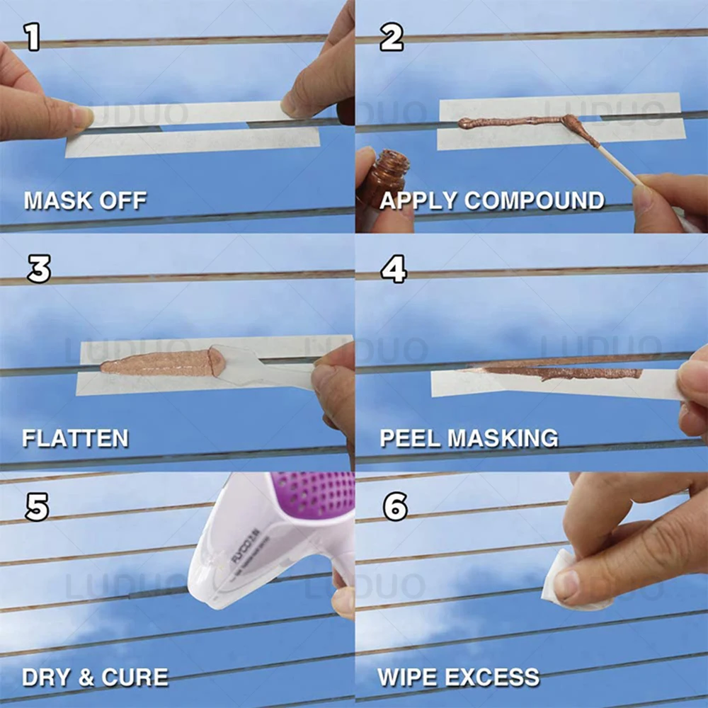 Car Rear Window Defogger Repair Kit DIY Quick Repair Scratched Broken Defroster Heater Grid Lines High-quality 5
