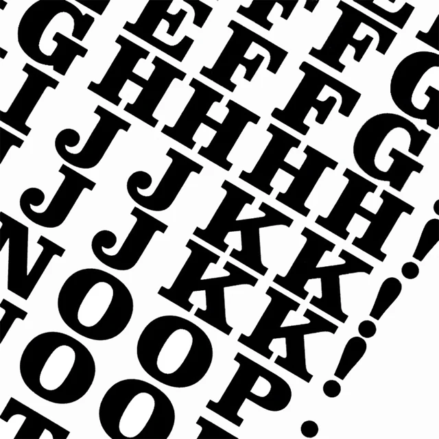 Lettere E Numeri Termoadesivi Per Maglie - 5 Fogli Bianchi, Lavabili, Per Personalizzazione Fai Da Te - Foto 5