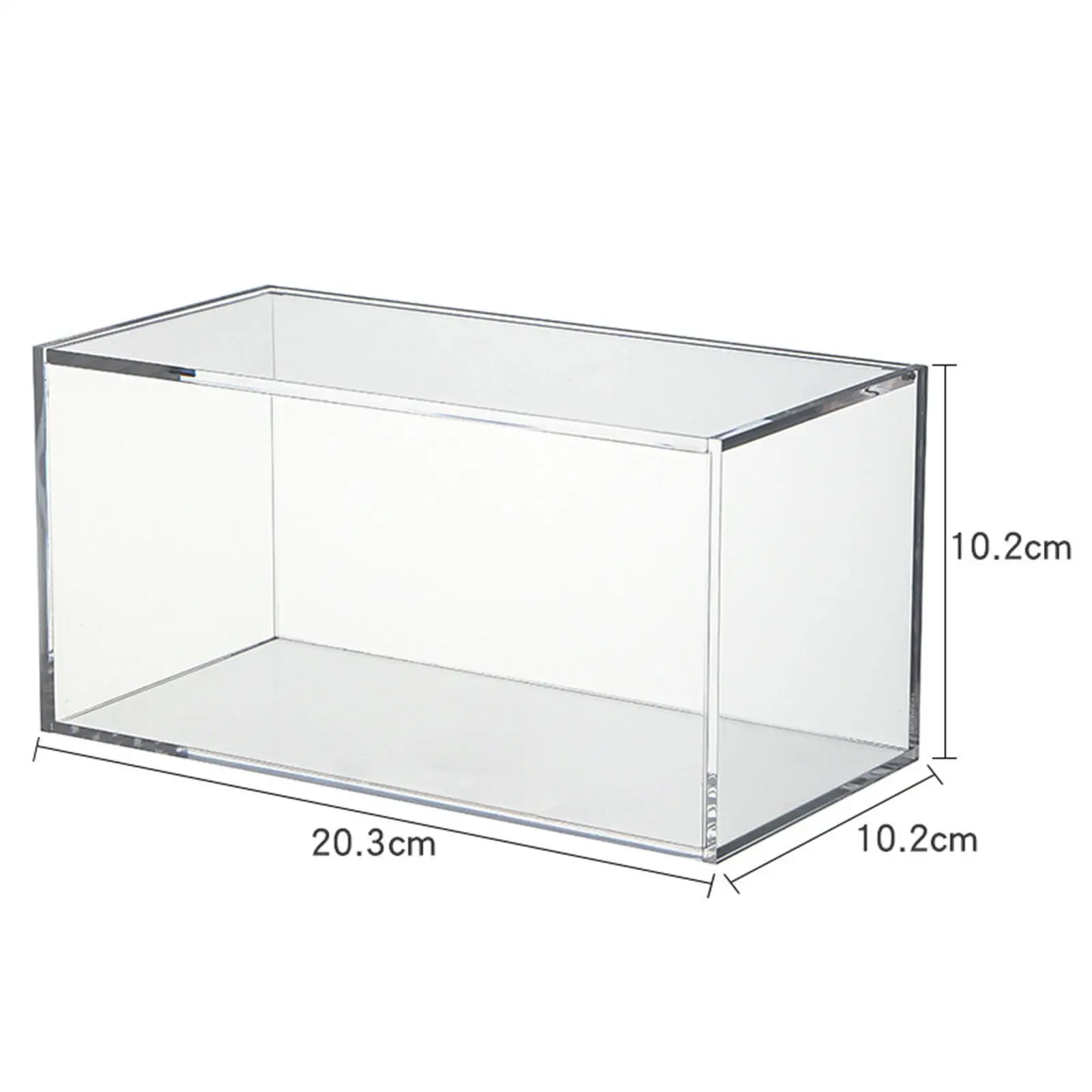 Acrylic Storage Box With Lid Home Dustproof Display Case