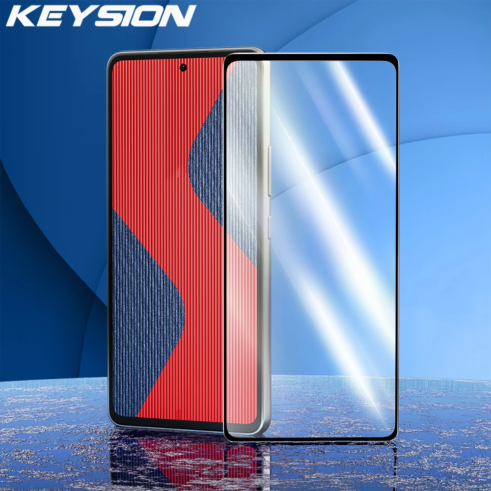 KEYSION Gehärtetes Glas für Samsung Galaxy A53 A73 A33 5G A23 A03 Core Screen HD Schutzfolie für Samsung M52 5G XCove_voghion.com
