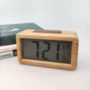 Wooden Alarm Clock Sensor Digital Backlight Time Display Electronic Clocks for Household Bedroom Ornaments 2