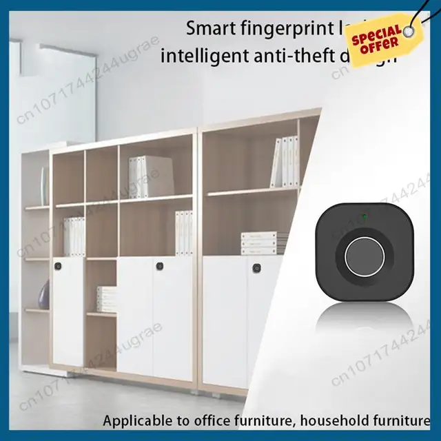 -A15I Smart Home Biometric Fingerprint Lock  Drawer Electronic Lock Privacy Keyless Security Protection For Office/Home 2