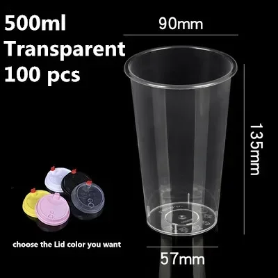 Disposable Plastic Cups Paper Coffee Cup Clear White Water Party Drinking  Glass