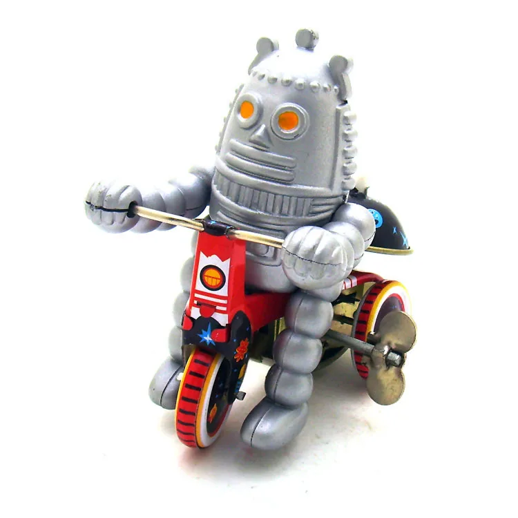 有名作家様　　アンティーク風　ロボット 2000年製 ROBBY THE ROBOT WIND UP TIN 外箱付き | ブリキの