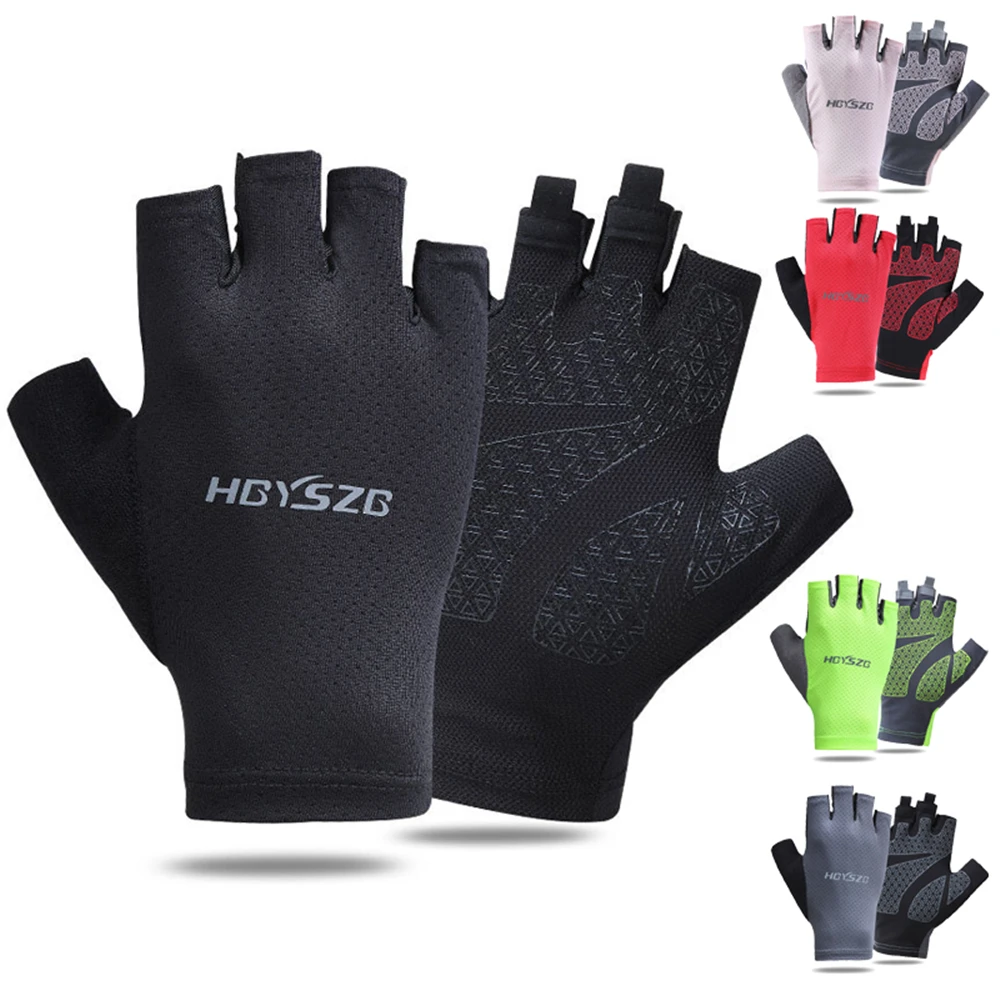 

Breathable Cycling Gloves Half Finger Sweat Absorbent Bicycle Glove Wear Resistant Bike Gloves Men Summer Cycling Equipment
