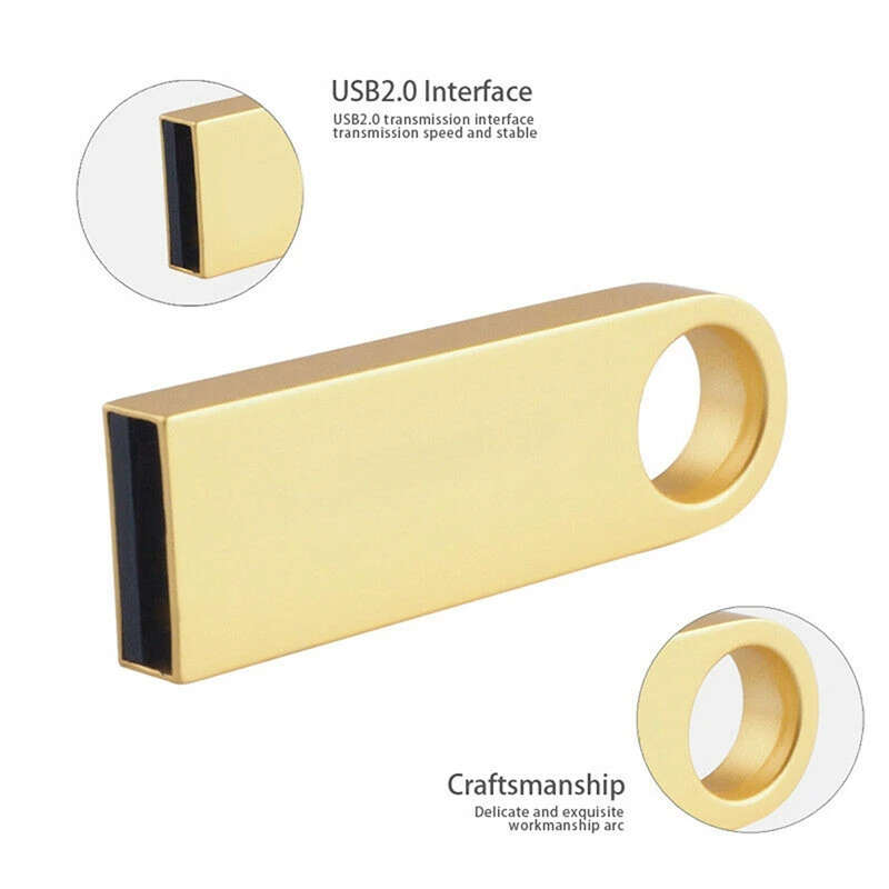 Gadget Usb Ad Alta Veloity Usb 2.0 Flash Drive 2Tb U Disk Memoria Esterna Memory Stick Storage Water Proof