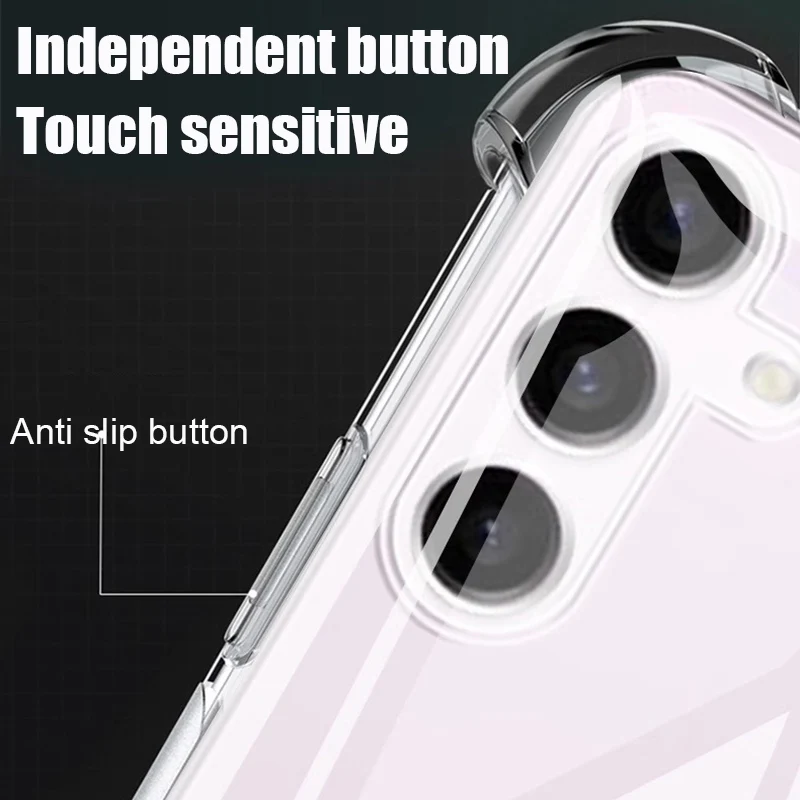 Clear Silicone Soft Phone Case - Sleek and Protective Cover
