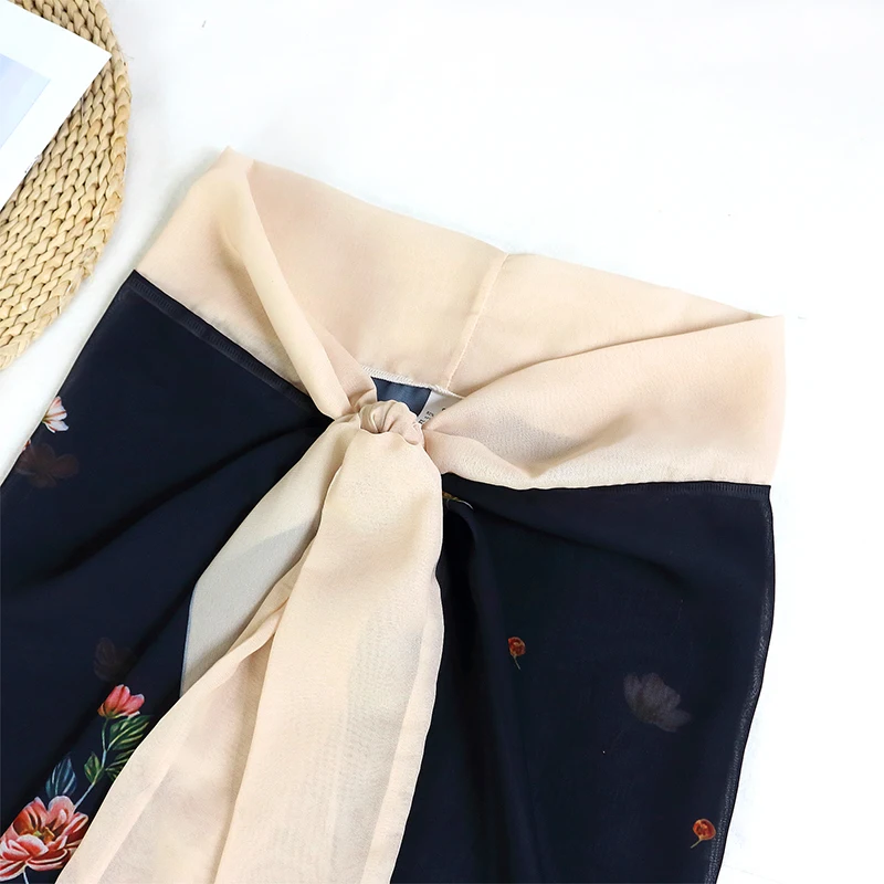 ZAFUAZ 2024 New Fashion One Piece Swimsuit Bikini Skirt Summer Women Bowknot Swimwear Luxury Elegant Brazilian Bathing Suit