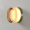 Modern LED Wall Lamp Living Room Amber Jelly Decor Wall Sconces  Corridor Study Dining Room  Home Decoration Smokey Grey Fixture 3