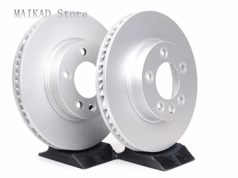 2PCS/pair Front Brake Disc Brake Rotors for Porsche Cayenne 955 Audi Q7 VW Touareg 95535140141 95535140100 7L6615302N