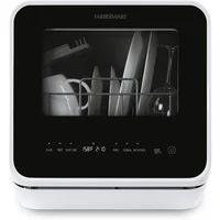 Farberware Portable Countertop Dishwasher with 5-Liter Built-in Water Tank - 5-Program System for Home, RV, and Apartment 1