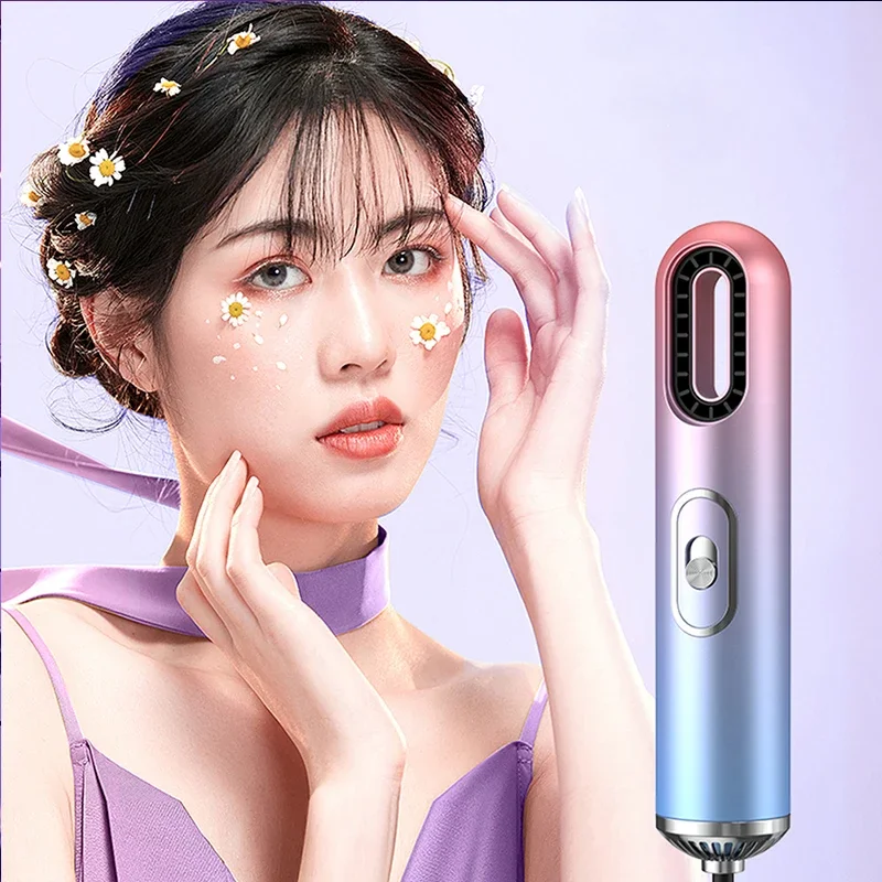 Description Picture 2 of itemHairdryer Hair Styling Tool 3-in-1 Hair Blow Dryer Curling Comb and Brush Volumizer Straightener Manual Hair Dryer