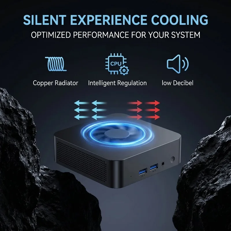 2026 레노 미니 게이머 휴대용 컴퓨터 인텔 코어 i3-6006U 16GB 램 2TB SSD FHD 블루투스 WiFi6 윈도우 11 게이밍 오피스 4K HDMI