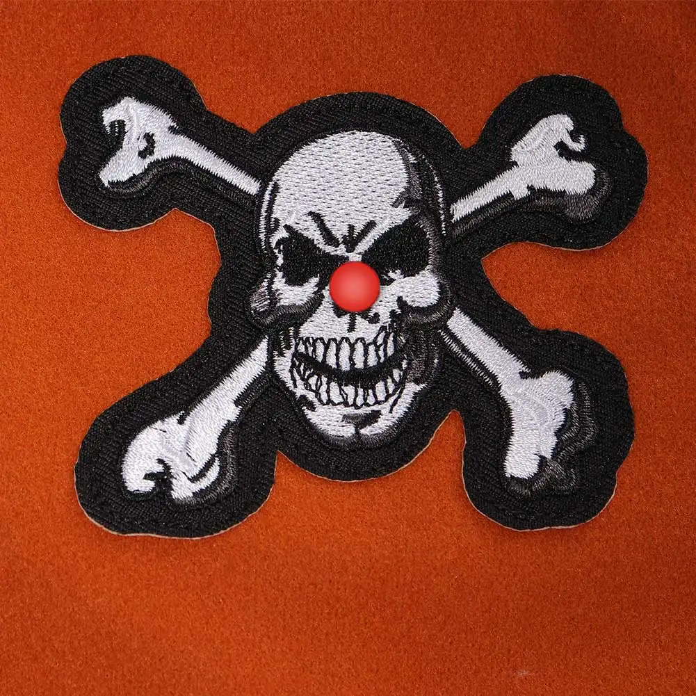 Anime One Piece Buggy Cosplay Pirate Cap Hat Scarf Headband Accessory Halloween Carnival Party Clothes