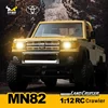1:12 MN Model MN82 RC Car 2.4G RTR Version 4WD 280 Motor Proportional Off-Road Remote Control Crawler toys For Boys Gifts 4