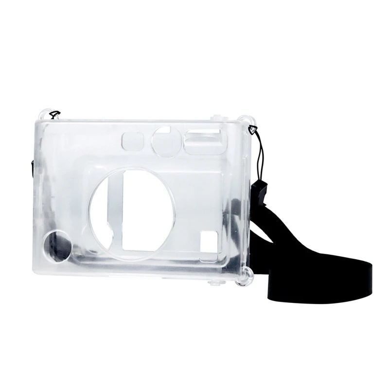 Storage Bags Y1UB Clear for Case for Fujifilm Mini EVO Instant Film Camera Crystal Hard Shell