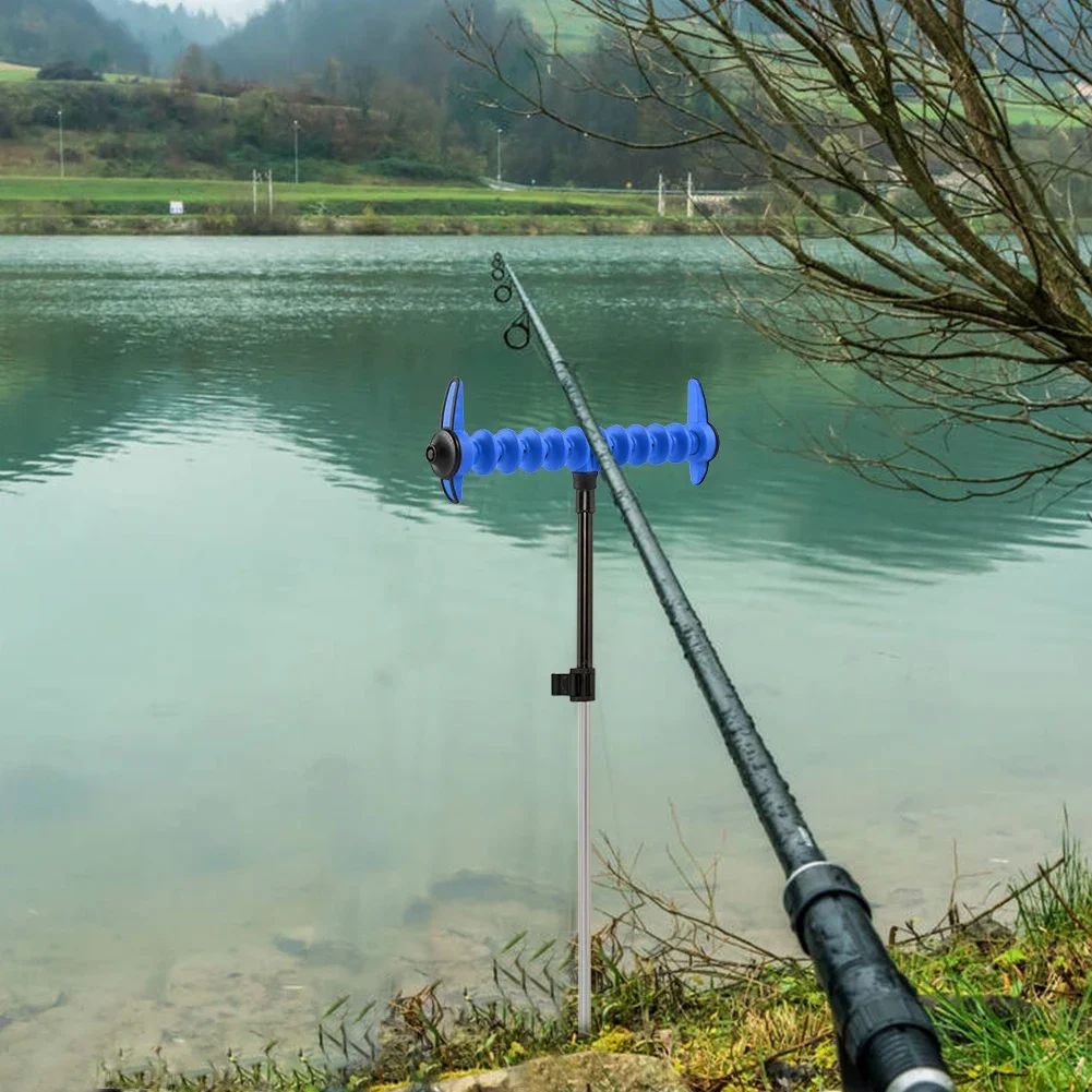 Big Fishing Rod Holder Feeder Rod Rest Head Plastic Carp Fishing Pole Bracket Adjustable for Universal Holder Rack Accessories