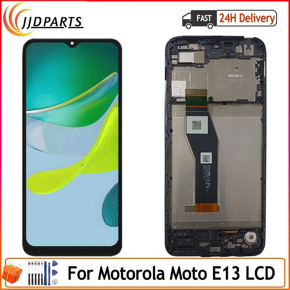 IPhone 13 Pro LCD Neues LCD Für Motorola Moto E13 XT2345 LCD Display Display Mit Rahmen Schwarz