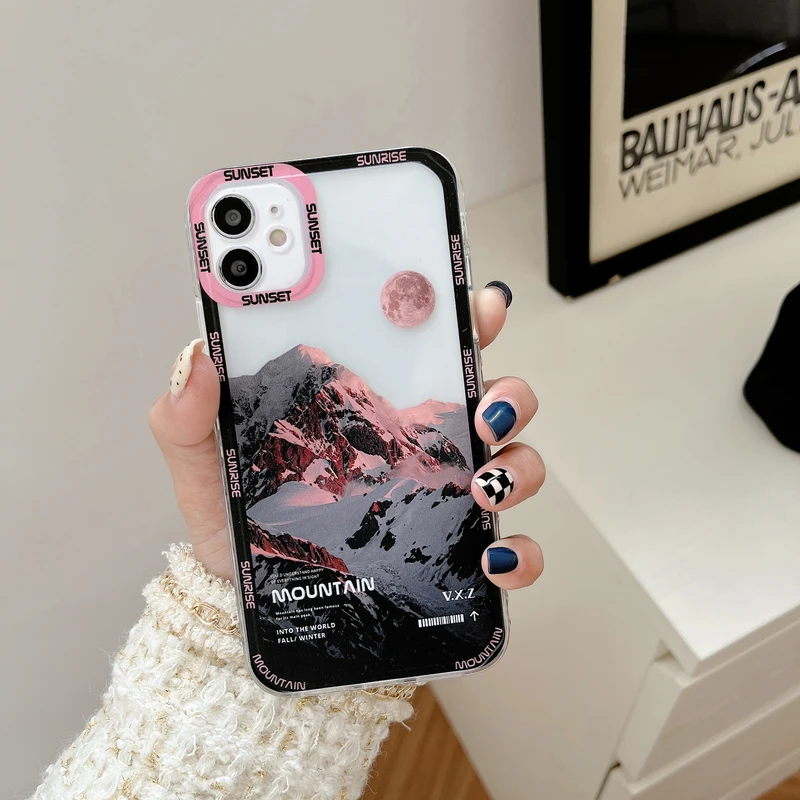Чехол из ТПУ для iPhone 13 12 11 Pro Mini Xs Max X Xr 7 8 Puls SE 2 | Мобильные телефоны и аксессуары