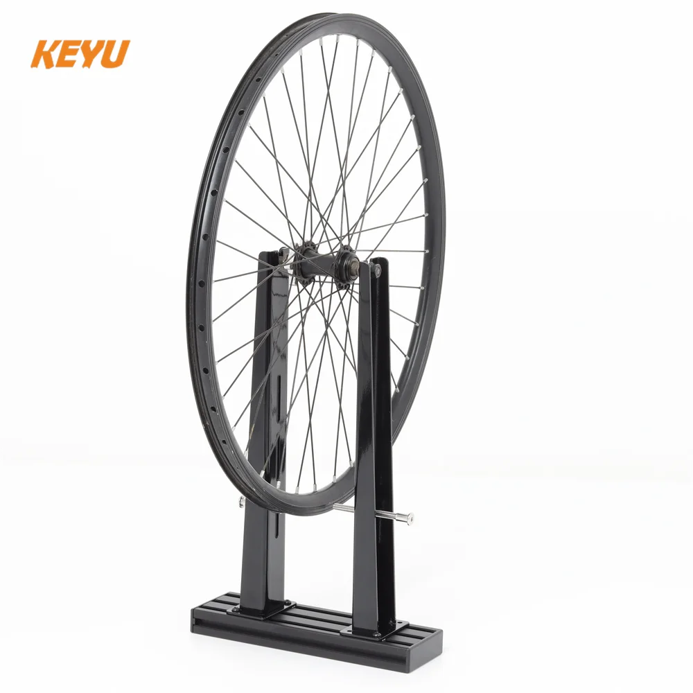 KEYU Professional Bicycle Wheel Truing Stand can adjust dropout Set Adjustment Rims MTB Road Bike Wheel Repair Tools