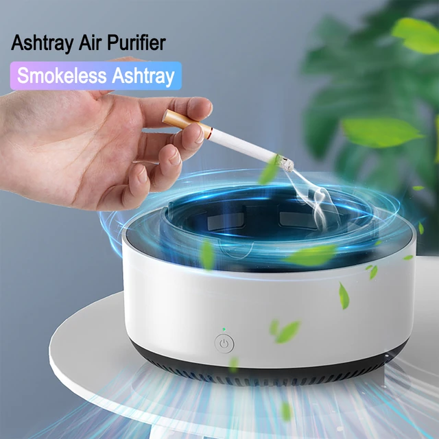 Cendrier de voiture sans fumée avec couvercle, support de cendres pour  fumeurs, en acier inoxydable, anti-odeur, cadeau pour homme - AliExpress